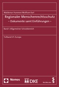 Cover: Regionaler Menschenrechtsschutz - Dokumente samt Einf&uuml;hrungen - - Nomos