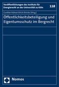 Cover: &Ouml;ffentlichkeitsbeteiligung und Eigentumsschutz im Bergrecht - Nomos