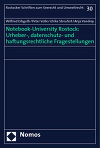 Abbildung von: Notebook-University Rostock: Urheber-, datenschutz- und haftungsrechtliche Fragestellungen - Nomos