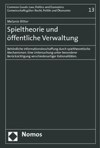 Abbildung von: Spieltheorie und öffentliche Verwaltung - Nomos