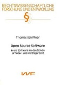 Cover: Open Source Software - utzverlag GmbH