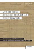 Cover: "Wo die Juden geblieben sind, ist [...] nicht bekannt." - Klartext