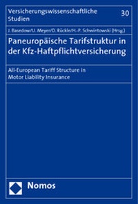 Abbildung von: Paneuropäische Tarifstruktur in der Kfz-Haftpflichtversicherung - Nomos