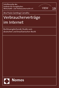 Abbildung von: Verbraucherverträge im Internet - Nomos