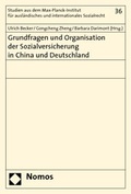Cover: Grundfragen und Organisation der Sozialversicherung in China und Deutschland - Nomos