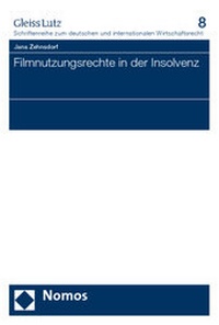 Abbildung von: Filmnutzungsrechte in der Insolvenz - Nomos