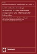 Cover: Wandel des Staates im Kontext europ&auml;ischer und internationaler Integration - Nomos