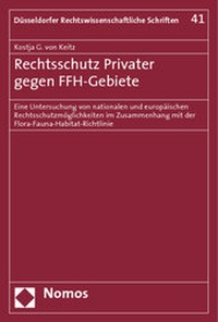 Bild: Rechtsschutz Privater gegen FFH-Gebiete - Nomos