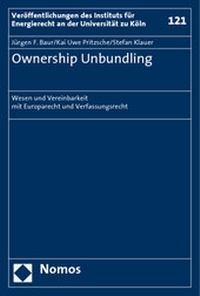 Enlarge image Cover: Ownership Unbundling - Nomos