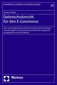 Abbildung von: Datenschutzrecht für den E-Commerce - Nomos
