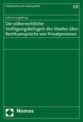 Cover: Die v&ouml;lkerrechtliche Verf&uuml;gungsbefugnis des Staates &uuml;ber Rechtsanspr&uuml;che von Privatpersonen - Nomos