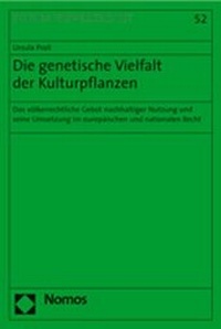 Bild: Die genetische Vielfalt der Kulturpflanzen - Nomos
