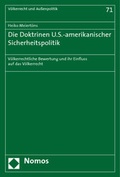 Cover: Die Doktrinen U.S.-amerikanischer Sicherheitspolitik - Nomos