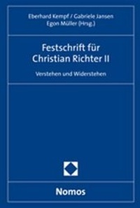 Abbildung von: Festschrift für Christian Richter II - Nomos