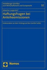 Abbildung von: Haftungsfragen bei Anleiheemissionen - Nomos