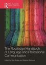 Cover: The Routledge Handbook of Language and Professional Communication - Routledge