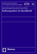 Cover: Kulturquoten im Rundfunk - Nomos