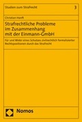Cover: Strafrechtliche Probleme im Zusammenhang mit der Einmann-GmbH - Nomos