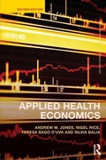 Cover: Applied Health Economics - Routledge