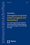 Bild: Vertragliche Anspr&uuml;che Dritter in England und Deutschland - Nomos