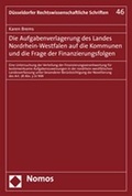 Bild: Die Aufgabenverlagerung des Landes Nordrhein-Westfalen auf die Kommunen und die Frage der Finanzierungsfolgen - Nomos