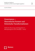 Cover: Governance - theoretische Formen und historische Transformationen - Nomos