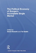 Cover: The Political Economy of Europe's Incomplete Single Market - Routledge