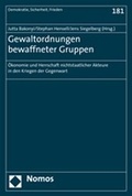 Cover: Gewaltordnungen bewaffneter Gruppen - Nomos