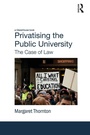 Cover: Privatising the Public University - Routledge