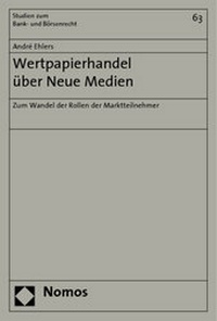 Abbildung von: Wertpapierhandel über Neue Medien - Nomos