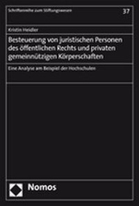 Abbildung von: Besteuerung von juristischen Personen des öffentlichen Rechts und privaten gemeinnützigen Körperschaften - Nomos