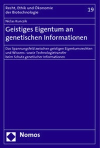 Bild: Geistiges Eigentum an genetischen Informationen - Nomos
