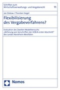 Cover: Flexibilisierung des Vergabeverfahrens? - Nomos
