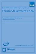 Cover: Forum Steuerrecht 2006 - Nomos