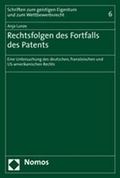 Cover: Rechtsfolgen des Fortfalls des Patents - Nomos