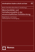 Cover: Menschenbilder und Verhaltensmodelle in der wissenschaftlichen Politikberatung - Nomos