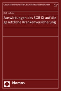 Abbildung von: Auswirkungen des SGB IX auf die gesetzliche Krankenversicherung - Nomos