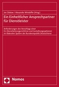 Cover: Ein Einheitlicher Ansprechpartner f&uuml;r Dienstleister - Nomos