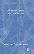 Cover: For Public Service - Routledge
