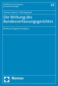 Cover: Die Wirkung des Bundesverfassungsgerichtes - Nomos