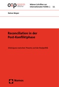 Cover: Reconciliation in der Post-Konfliktphase - Nomos