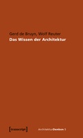 Cover: Das Wissen der Architektur - transcript
