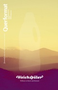 Cover: Weichsp&uuml;ler: Wellness in Kunst und Konsum - transcript