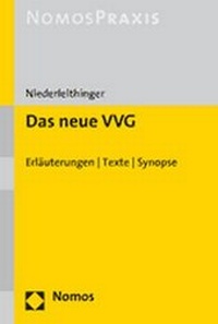 Abbildung von: Das neue VVG - Nomos