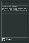 Cover: The Impact of Court Procedure on the Psychology of Judicial Decision Making - Nomos