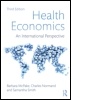Cover: Health Economics - Routledge