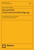 Cover: Die partielle Unternehmensbeteiligung - Nomos
