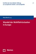Cover: Wandel der Wohlfahrtsstaaten in Europa - Nomos