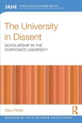 Cover: The University in Dissent - Routledge