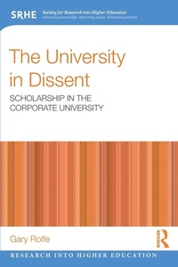 Enlarge image Cover: The University in Dissent - Routledge